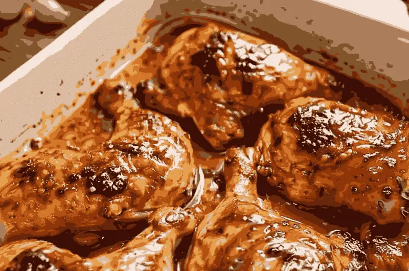 Poulet au Miel et Moutarde au Four : la recette dorée, fondante et ...
